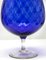 Large Italian Optical Glass in Cobalt Blue, 1960 7