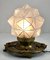 Jugendstil Messing Deckenlampe, Frankreich, 1900er 2