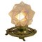 Jugendstil Messing Deckenlampe, Frankreich, 1900er 5