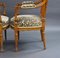 Early 20th Century English Edwardian Hand Painted Satinwood Armchairs, 1900, Set of 2 8
