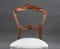 19th Century English Victorian Walnut Dining Chairs, 1860s, Set of 6 5