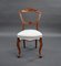 19th Century English Victorian Walnut Dining Chairs, 1860s, Set of 6 4
