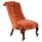 Victorian Mahogany Ladies Chair, 1880s 1