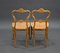 19th Century Victorian Walnut Salon Chairs, 1860s, Set of 2 4