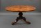 19th Century Walnut and Marquetry Inlaid Circular Breakfast Table, 1860s, Image 2