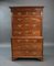18th Century English George II Red Walnut Chest on Chest, 1750s, Image 2