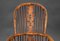 19th Century English Yew & Elm High Back Windsor Chair, 1820s, Image 7