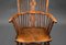 19th Century English Yew & Elm High Back Windsor Chair, 1820s 8