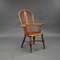 19th Century English Yew & Elm High Back Windsor Chair, 1820s, Image 2