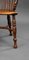 Englischer Windsor Chair aus Eibe & Ulmenholz, 19. Jh., 1820er 11