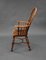 19th Century English Yew & Elm High Back Windsor Chair, 1820s 6