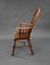 19th Century English Yew & Elm High Back Windsor Chair, 1820s, Image 6