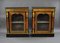 19th Century French Ebonised Boulle Pier Cabinets, 1860s, Set of 2, Image 2