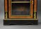 19th Century French Ebonised Boulle Pier Cabinets, 1860s, Set of 2 6