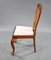 Runder englischer Esstisch & 8 Stühle aus Nussholz mit Intarsien, 1970er, 9er Set 16