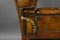 Handgefärbter viktorianischer Lehnsessel aus Leder, 19. Jh. Von Foota Patent Chairs, 1890 12