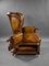 Sedia reclinabile vittoriana in pelle tinta a mano di Foota Patent Chairs, 1890, Immagine 14