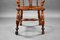 19th Century English Yew Wood High Back Broad Arm Windsor Chair, 1850s 10