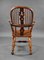 19th Century English Yew Wood High Back Broad Arm Windsor Chair, 1850s 5