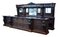 Vintage English Victorian Style Front and Back Bar in Carved Oak, 1980 3
