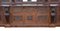 Vintage English Victorian Style Front and Back Bar in Carved Oak, 1980 9