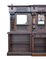 Mueble bar inglés vintage estilo victoriano de roble tallado, 1980, Imagen 5