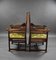 Flämische Stühle aus geschnitzter Eiche, 1900, 4er Set 4