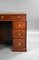 19th Century English George III Mahogany Kneehole Desk Stamped Gillows, 1800s 5