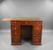 19th Century English George III Mahogany Kneehole Desk Stamped Gillows, 1800s, Image 9