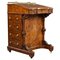 Victorian Burr Walnut Inlaid Davenport, 1870s 1