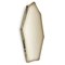Espejo de pared escultural Tafla C4 en dorado claro de Zieta, Imagen 2
