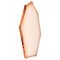 Rose Gold Tafla C4 Sculptural Wall Mirror by Zieta 1