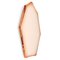 Rose Gold Tafla C4 Sculptural Wall Mirror by Zieta 2