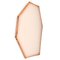 Specchio da parete Tafla C2 color oro rosa di Zieta, Immagine 2