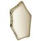 Espejo de pared escultural Tafla C5 en dorado claro de Zieta, Imagen 1