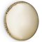 Light Gold Oko 150 Sculptural Wall Mirror by Zieta 2