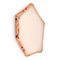 Rose Gold Tafla C5 Sculptural Wall Mirror by Zieta 2