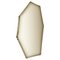 Espejo de pared escultural Tafla C2 en dorado claro de Zieta, Imagen 1