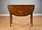 19th Century Dutch Marquetry Drop Leaf Table, Image 4