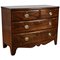 19th Century Mahogany Bow Front Chest, 1900s 1