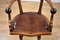 19th Century Victorian English Mahogany Desk Chair, Image 5