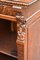 19th Century Victorian English Carved Oak Front and Back Bar 15