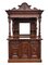 19th Century Victorian English Carved Oak Front and Back Bar 2