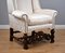 19th Century Carolean Style Wing Back Armchair, Image 4