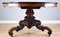 19th Century Victorian English Burr Walnut & Marquetry Circular Breakfast Table 1