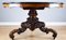 Mesa de desayuno inglesa victoriana de madera nudosa de nogal y marquetería, siglo XIX, Imagen 1