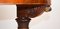 19th Century English Regency Flame Mahogany Brass Inlaid Drum Table, Image 13