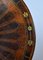 19th Century English Regency Flame Mahogany Brass Inlaid Drum Table, Image 11