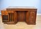 19th Century Victorian English Mahogany Kneehole Desk by Francis & James Smith 5