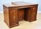 19th Century Victorian English Mahogany Kneehole Desk by Francis & James Smith 1